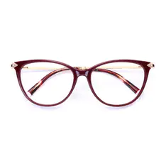 Cat-eye Wine Eyeglasses