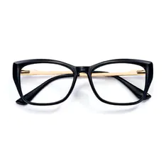 Square Black Eyeglasses