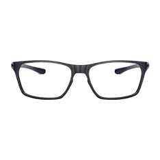 Rectangle Matte Black Sport Eyeglasses