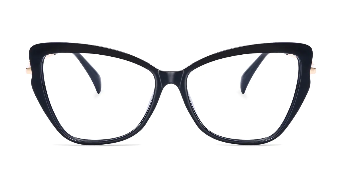 Cat-eye Black Eyeglasses