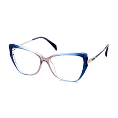 Cat-eye Gradient Blue Eyeglasses