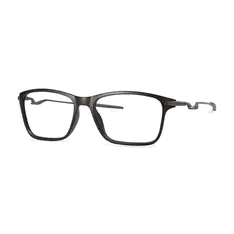 Rectangle Matte Black Sport Eyeglasses