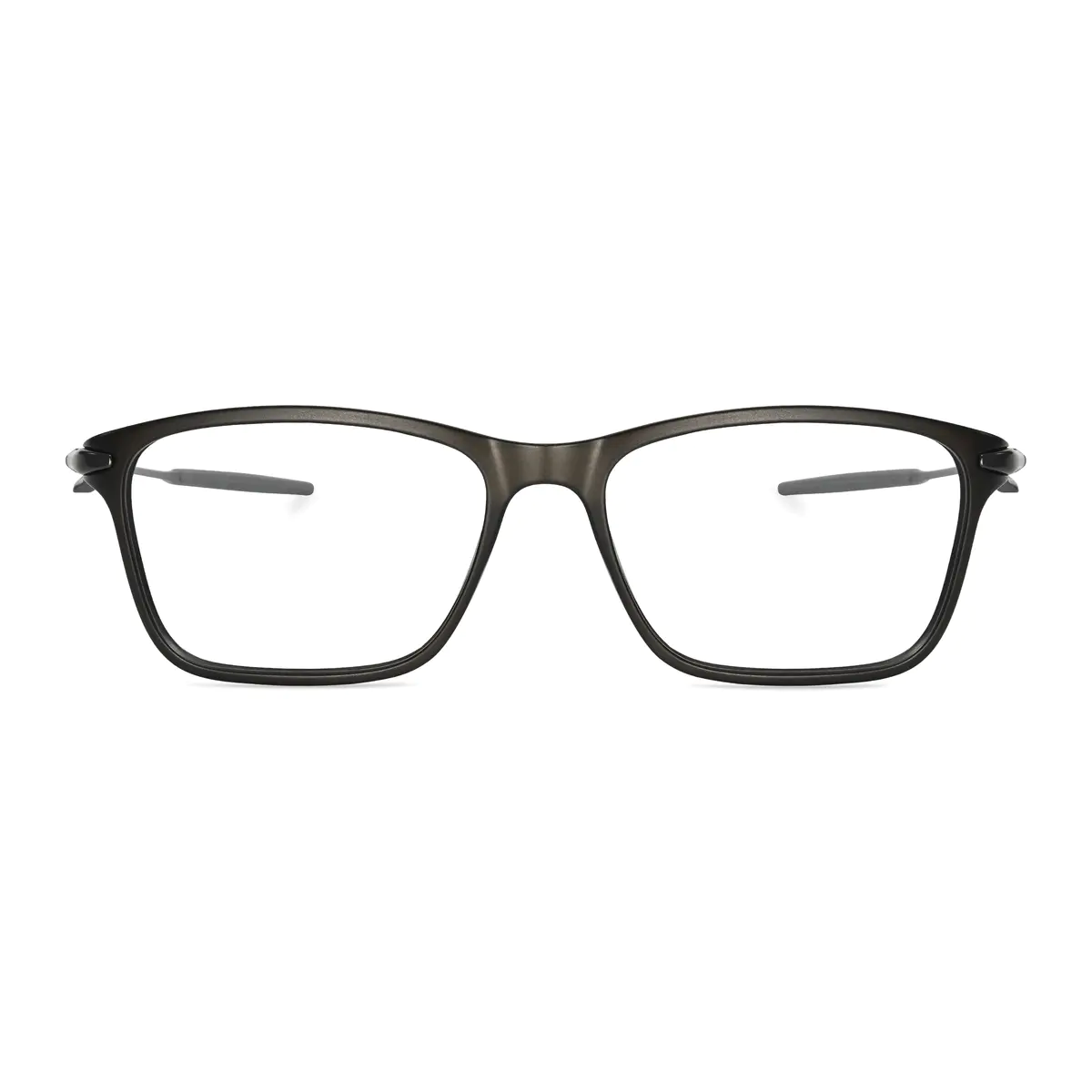 Rectangle Matte Black Sport Eyeglasses