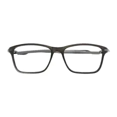 Rectangle Matte Black Sport Eyeglasses