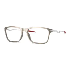 Rectangle Gray/Silver Sport Eyeglasses