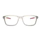 Rectangle Gray/Silver Sport Eyeglasses