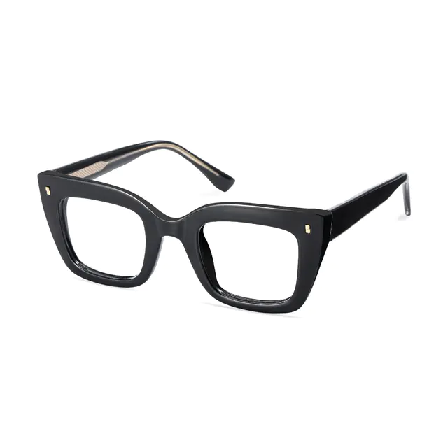 Cat-eye Black Eyeglasses