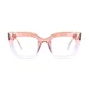 Cat-eye Transparent Purple Eyeglasses