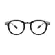 Oval Black Eyeglasses