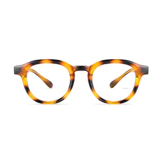 Oval Tortoiseshell Eyeglasses
