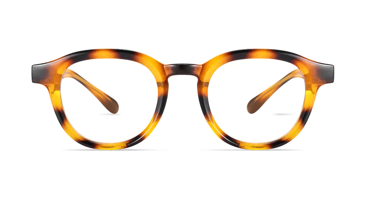 Oval Tortoiseshell Eyeglasses