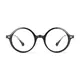 Round Black Eyeglasses