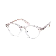 Oval Pink/Gold Eyeglasses