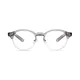 Oval Gradient Gray Eyeglasses