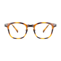 Square Tortoiseshell Eyeglasses
