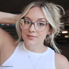 Cat-eye Gradient Blue Eyeglasses