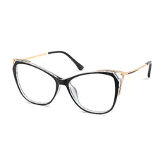 Cat-eye Black Eyeglasses