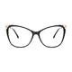 Cat-eye Black Eyeglasses
