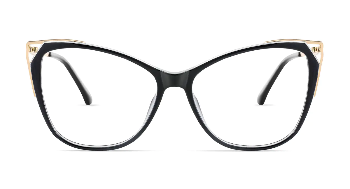 Cat-eye Black Eyeglasses