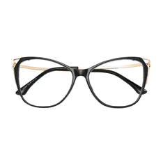 Cat-eye Black Eyeglasses