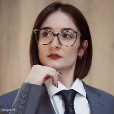 Oval Ivory Tortoiseshell Eyeglasses