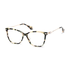 Oval Ivory Tortoiseshell Eyeglasses