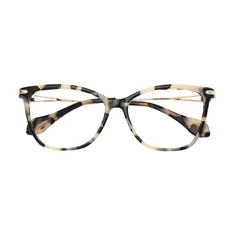 Oval Ivory Tortoiseshell Eyeglasses