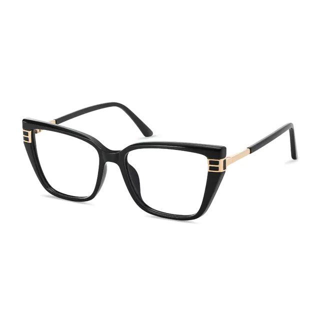 Rectangle Black Eyeglasses