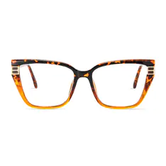 Rectangle Tortoiseshell Eyeglasses