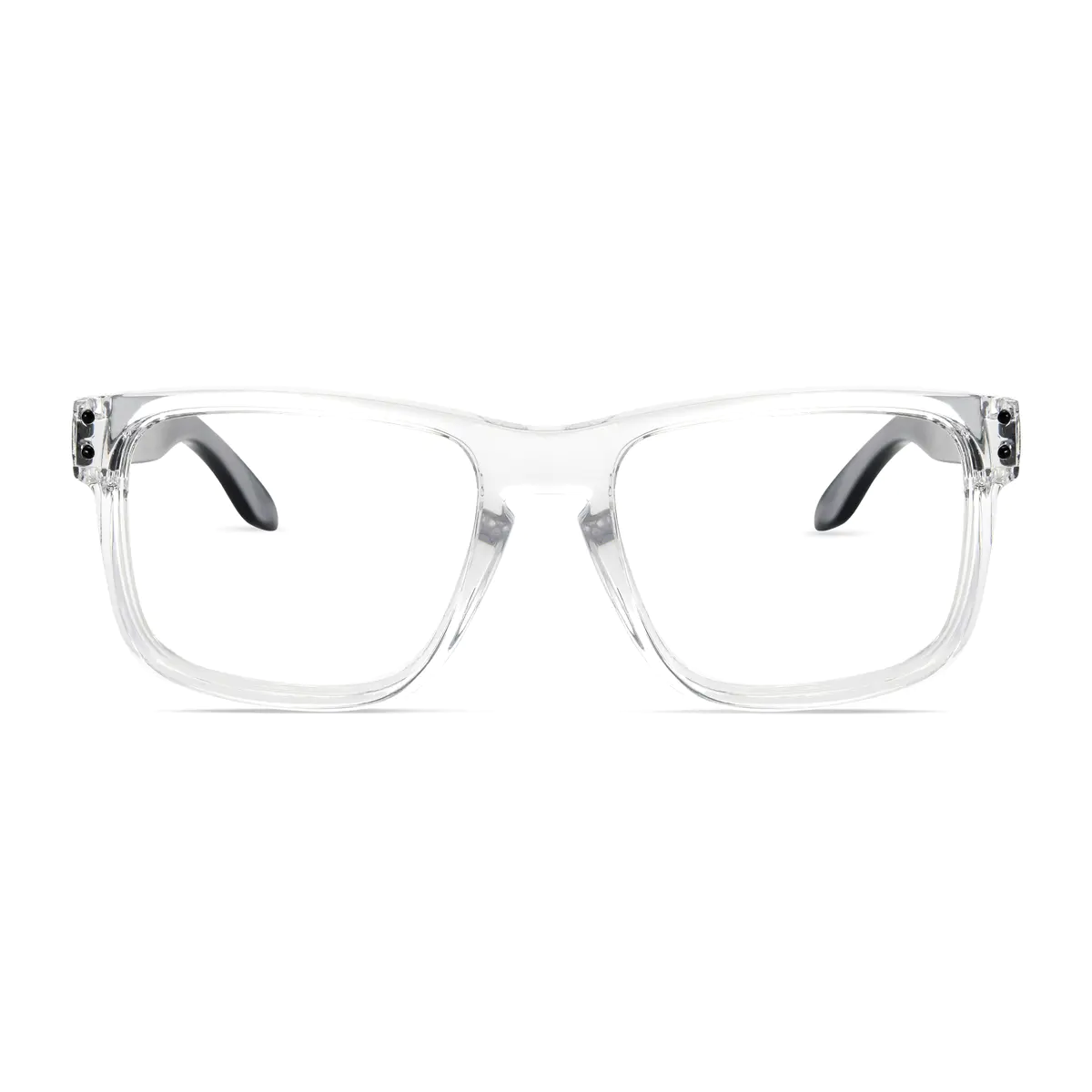 Square Clear Sport Eyeglasses