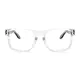 Square Clear Sport Eyeglasses