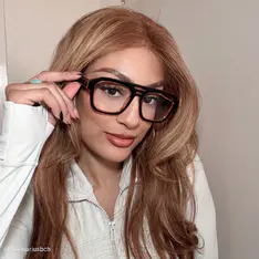 Square Black/Yellow Eyeglasses