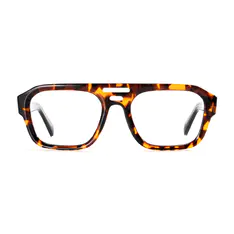 Square Tortoiseshell Eyeglasses