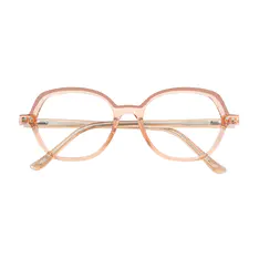 Oval Rose Gold Eyeglasses