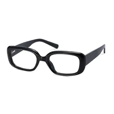 Oval Black Eyeglasses
