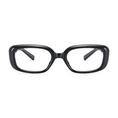 Oval Black Eyeglasses