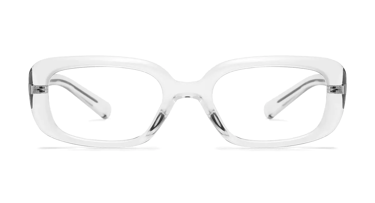 Oval Clear Eyeglasses