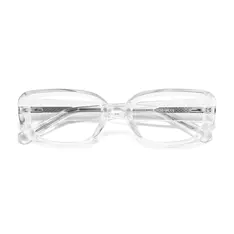 Oval Clear Eyeglasses