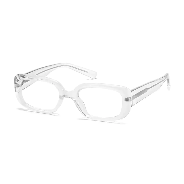Oval Clear Eyeglasses