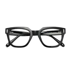 Square Black Eyeglasses