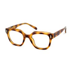 Square Tortoiseshell Eyeglasses