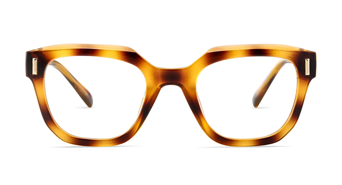 Square Tortoiseshell Eyeglasses