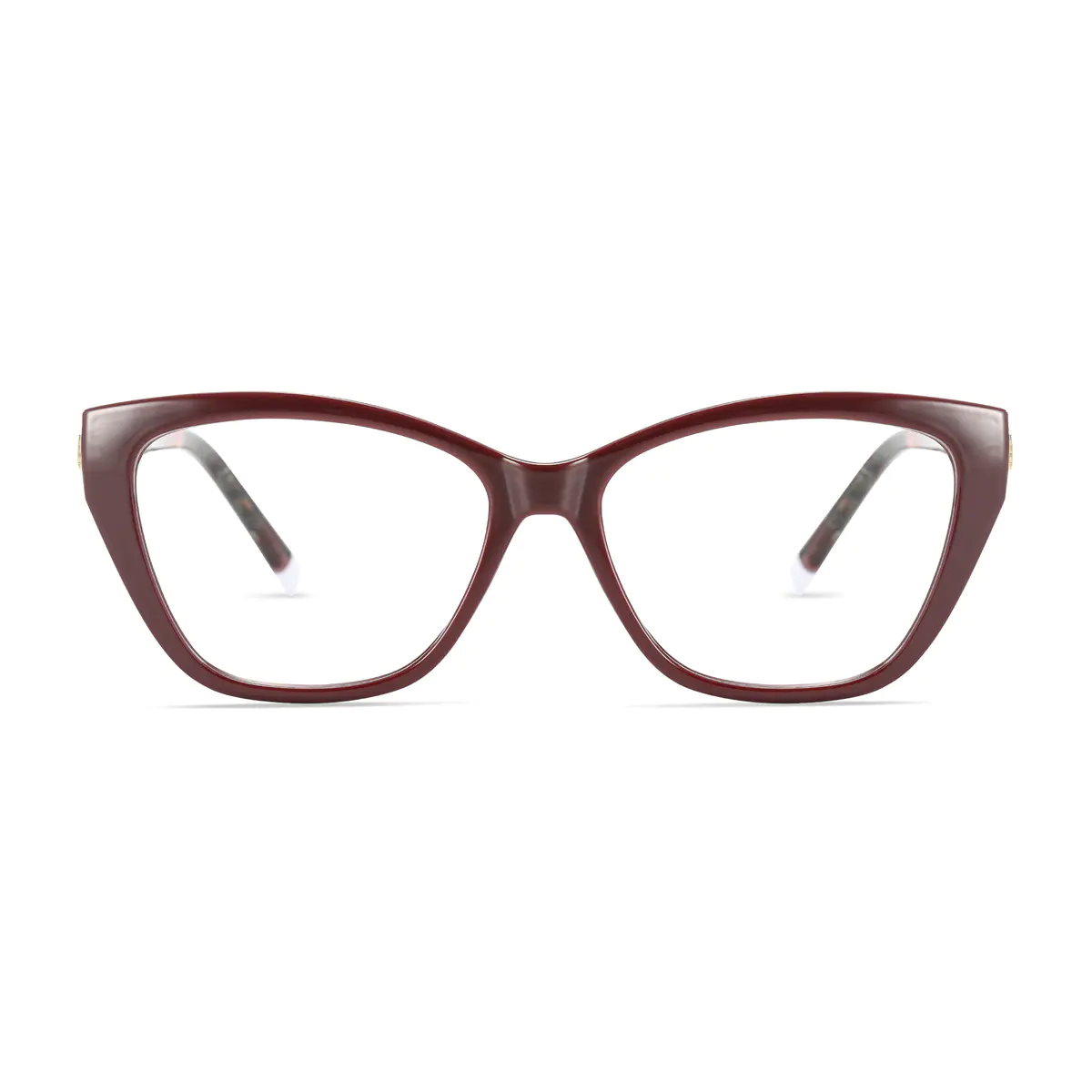 Cat-eye Wine Eyeglasses