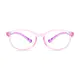 Kids' Oval Purple Eyeglasses