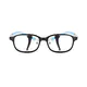 Kids' Rectangle Black/Blue Eyeglasses