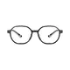 Kids' Oval Transparent Blue Eyeglasses