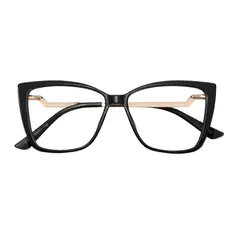 Cat-eye Black Eyeglasses
