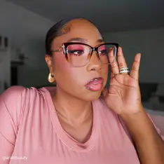 Cat-eye Light Brown Eyeglasses