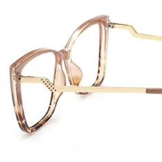 Cat-eye Ruby Tortoiseshell/Pink Eyeglasses
