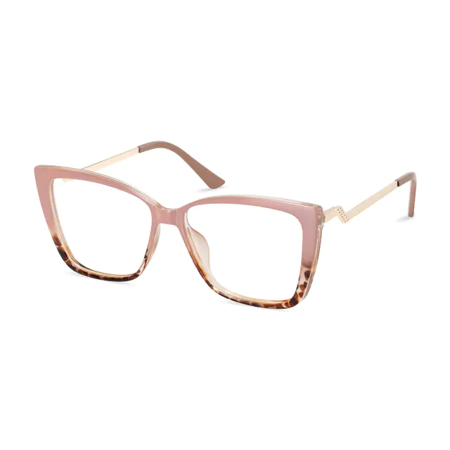 Cat-eye Ruby Tortoiseshell/Pink Eyeglasses